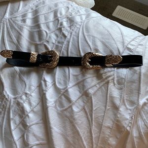 Double Buckle Belt!